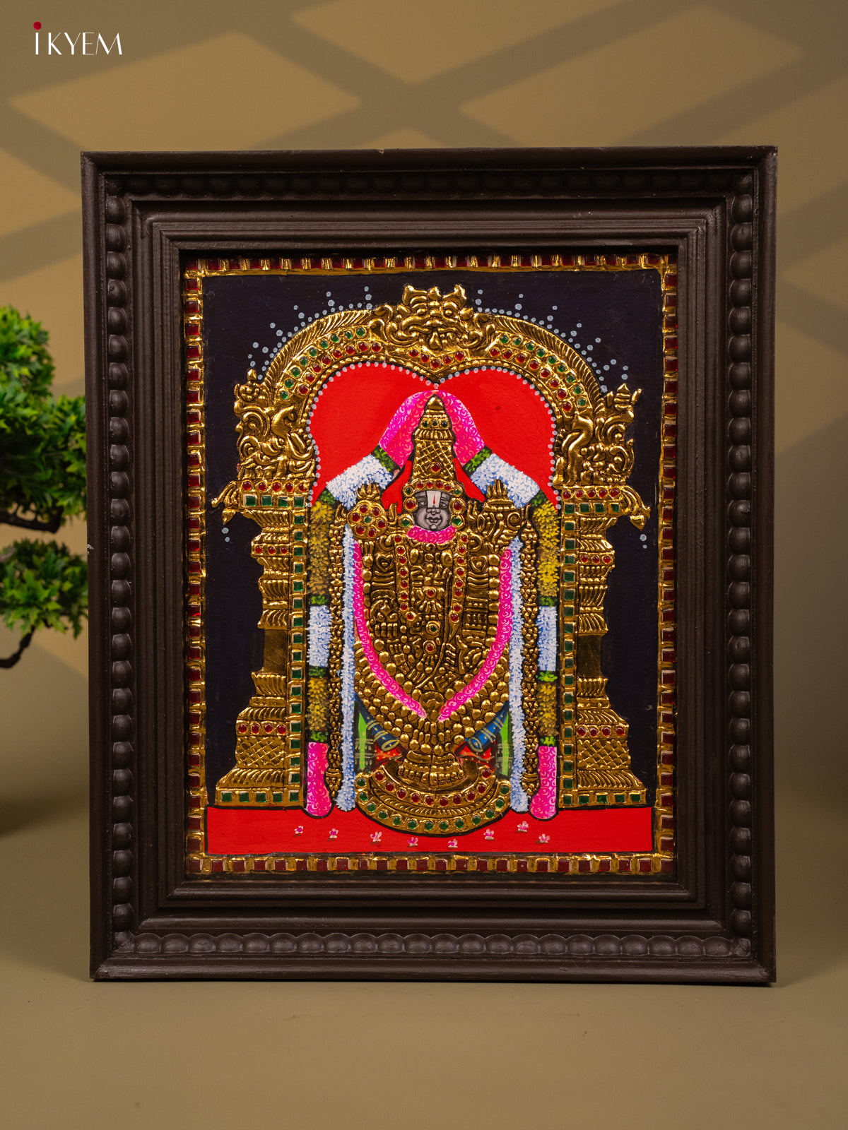 Balaji - Tanjore Painting (18x15) - KB01114