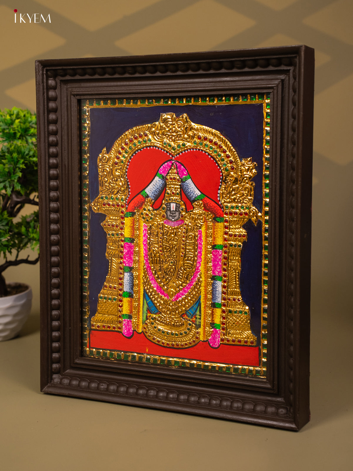 Balaji - Tanjore Painting (18x15) - KB01114