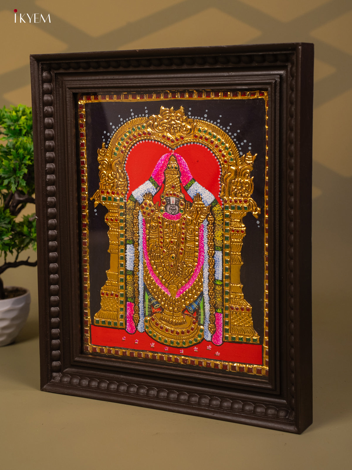 Balaji - Tanjore Painting (18x15) - KB01114