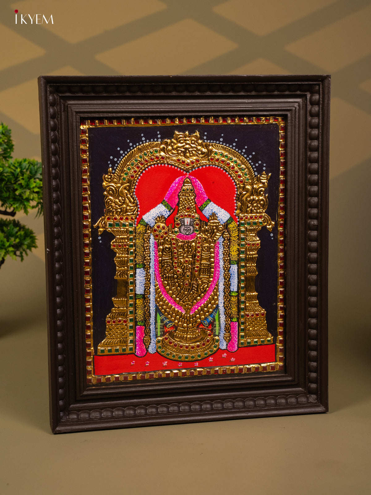 Balaji - Tanjore Painting (18x15) - KB01114