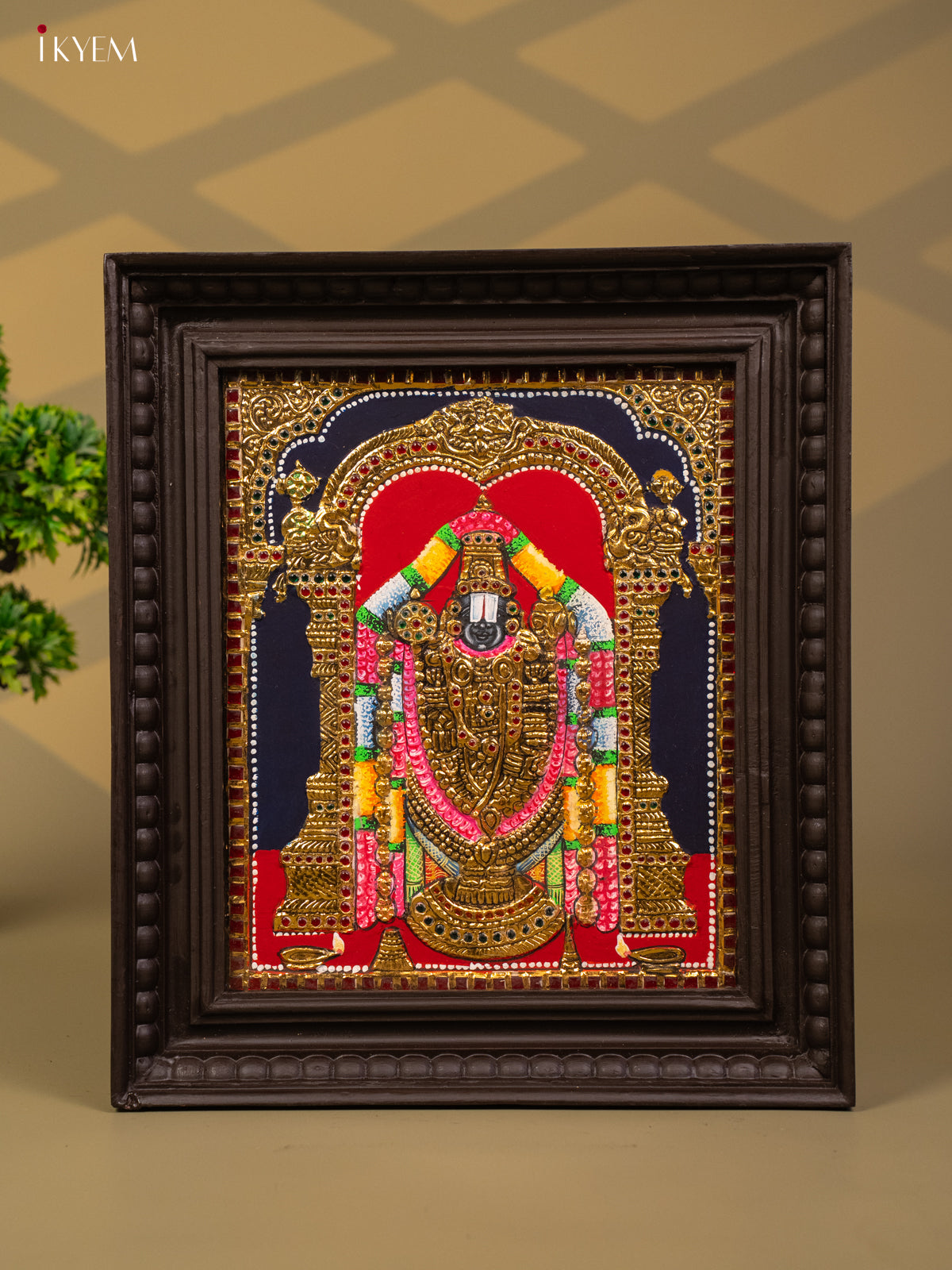 Balaji - Tanjore Painting (15x13) - KB01130