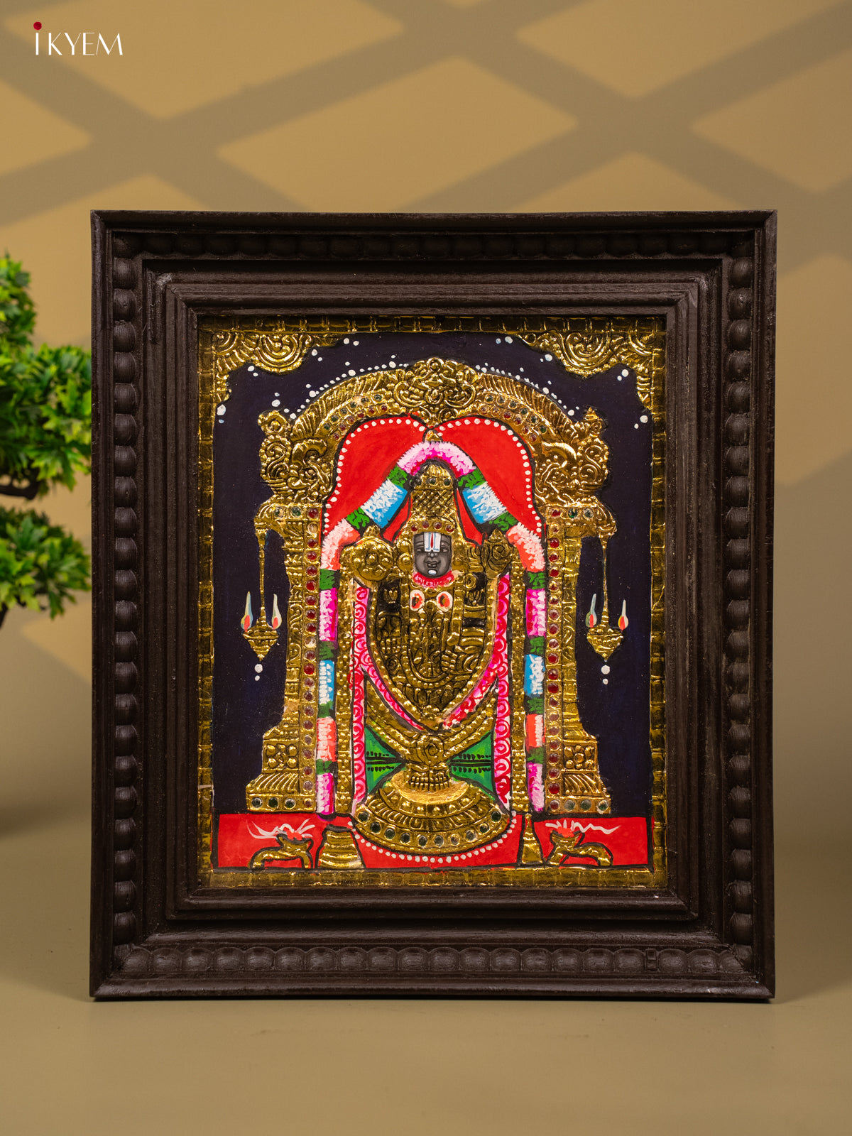 Balaji - Tanjore Painting (15x13) - KB01130