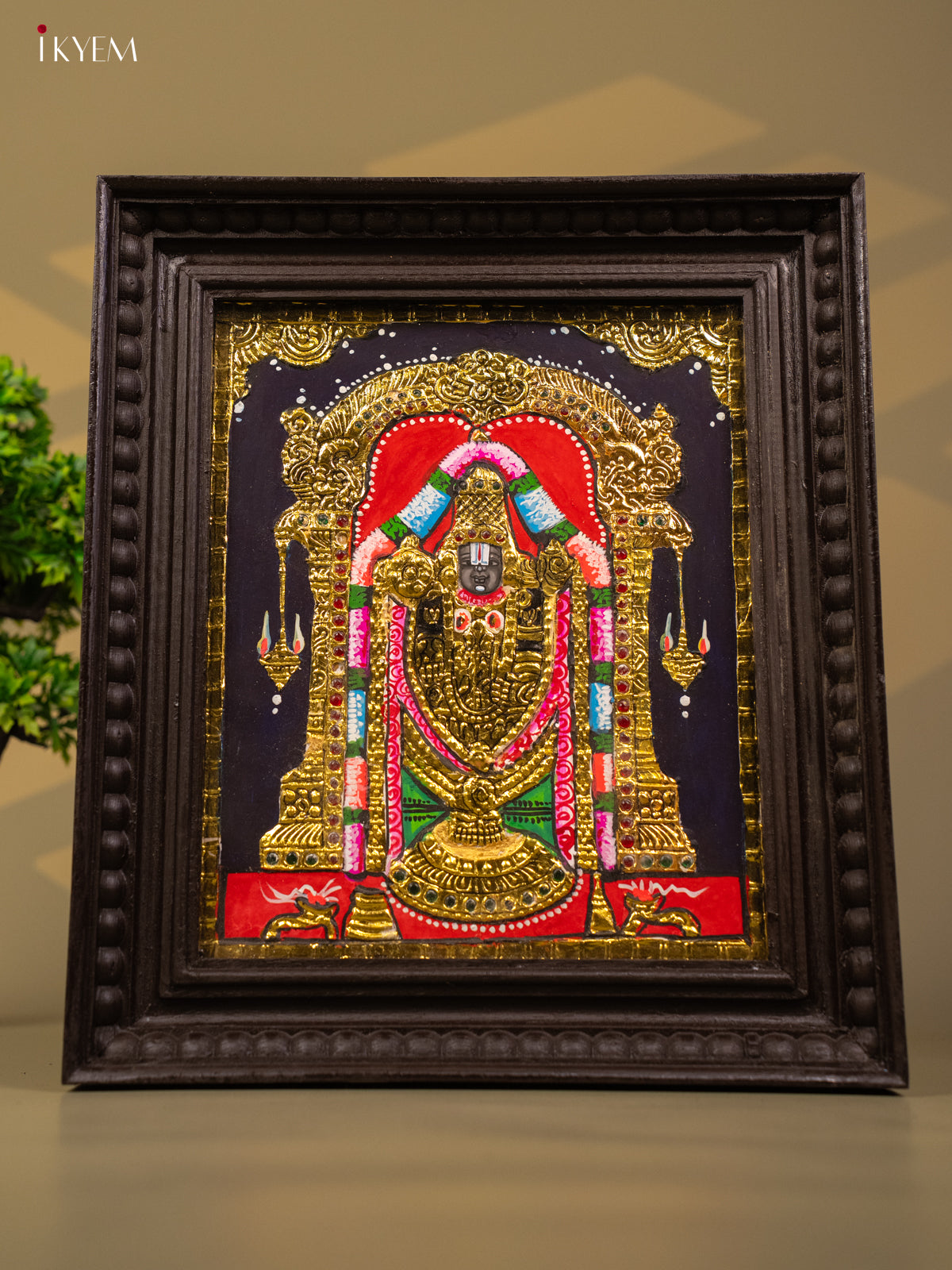 Balaji - Tanjore Painting (15x13) - KB01130