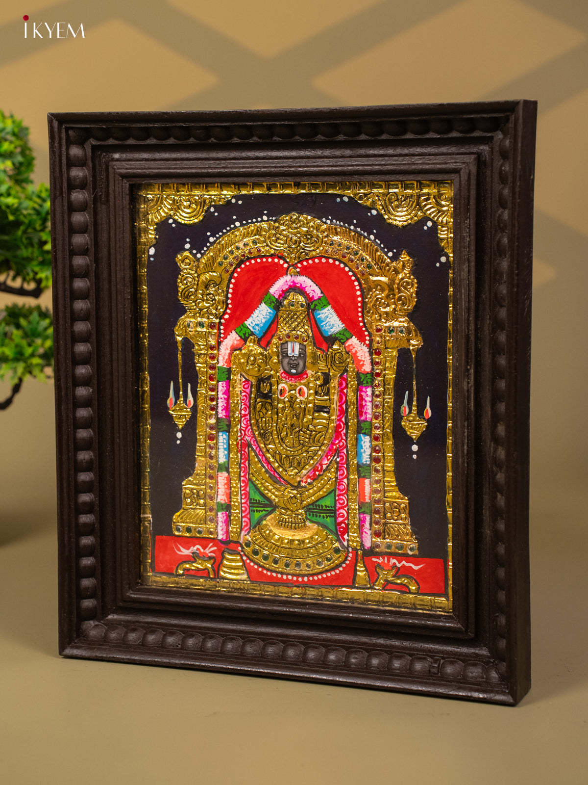 Balaji - Tanjore Painting (15x13) - KB01130