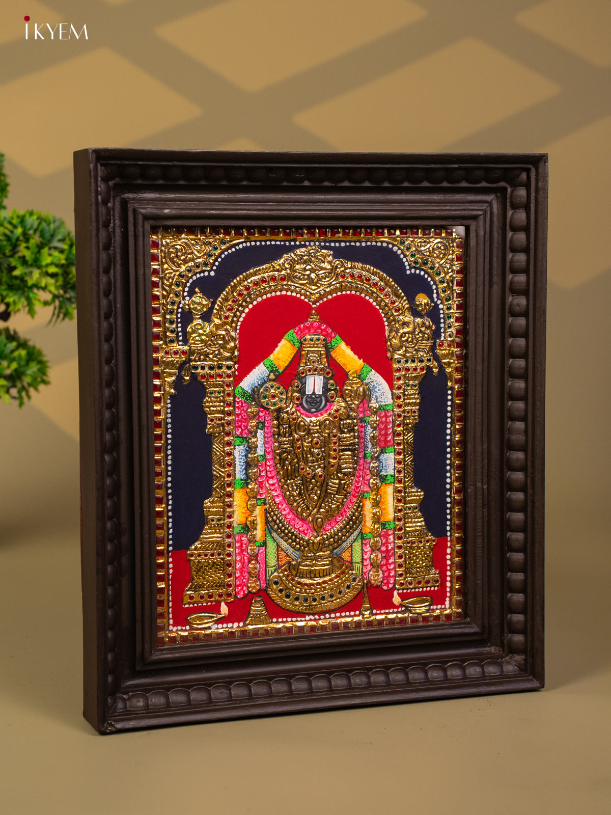 Balaji - Tanjore Painting (15x13) - KB01130