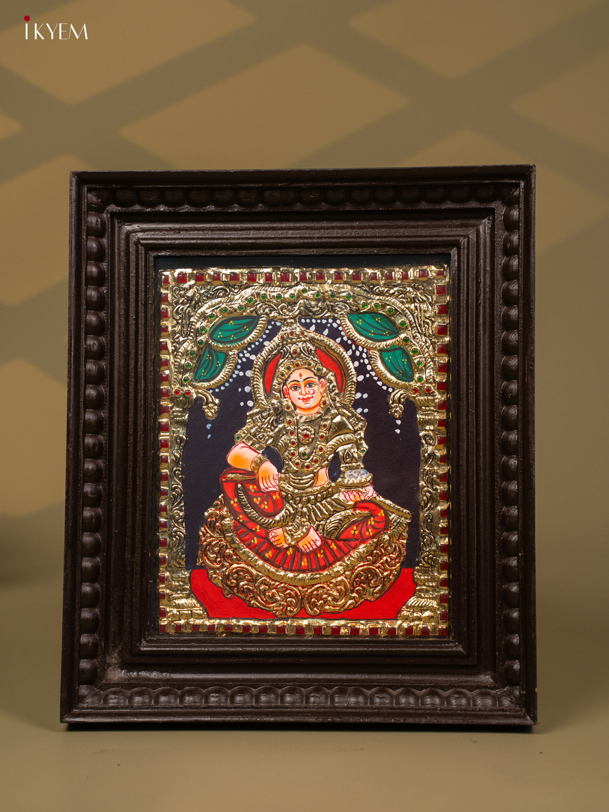 Annapoorani - Tanjore Painting (13x11) - KB01132