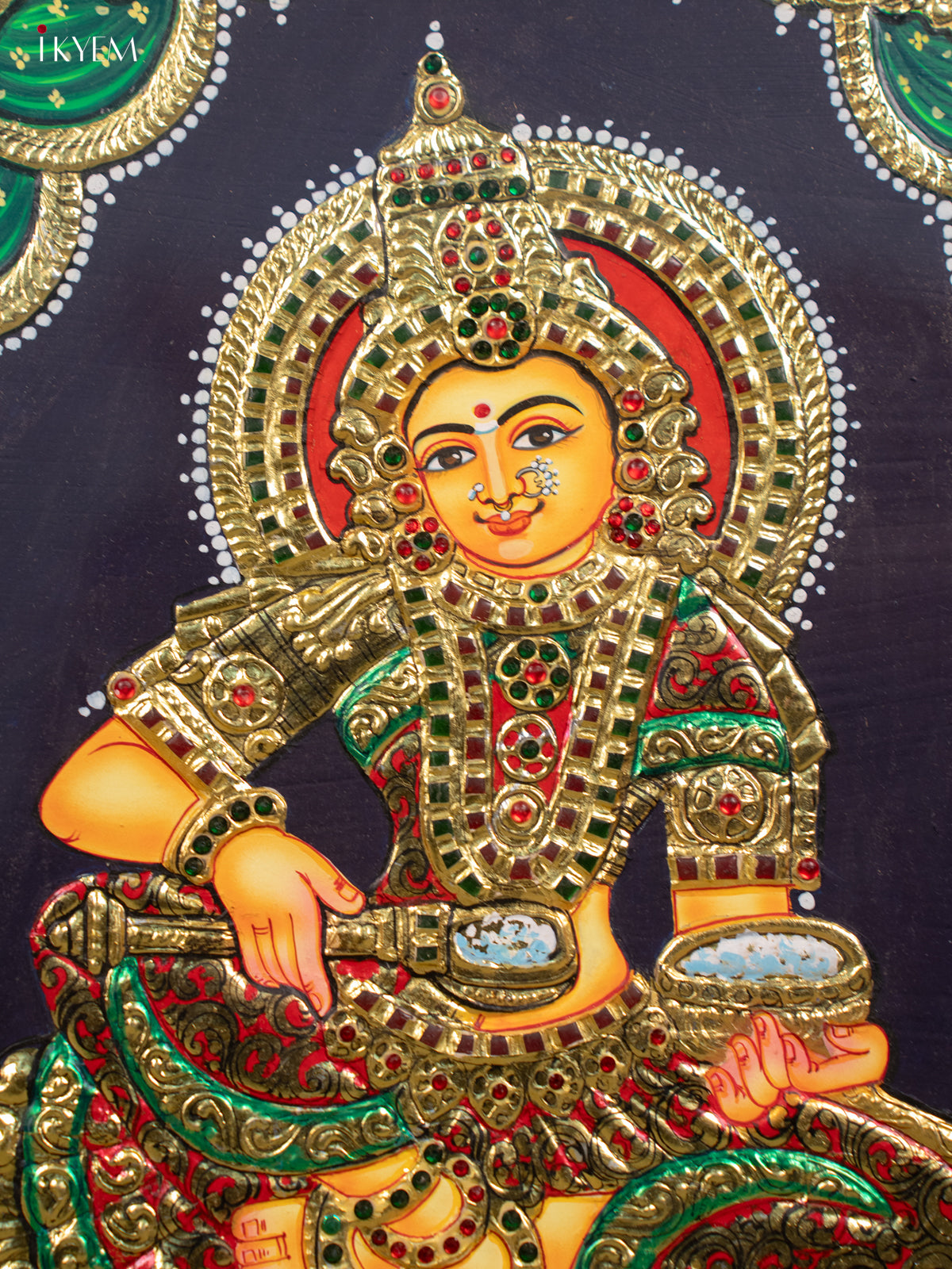 Annapoorani - Tanjore Painting (20x24) - KB01160