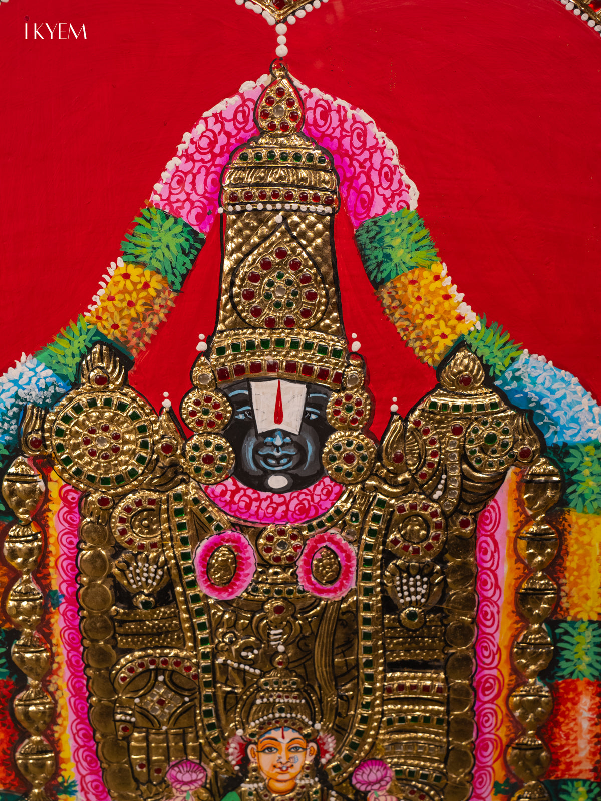 Lakshmi Balaji - Tanjore Painting (40x29) - KB01162