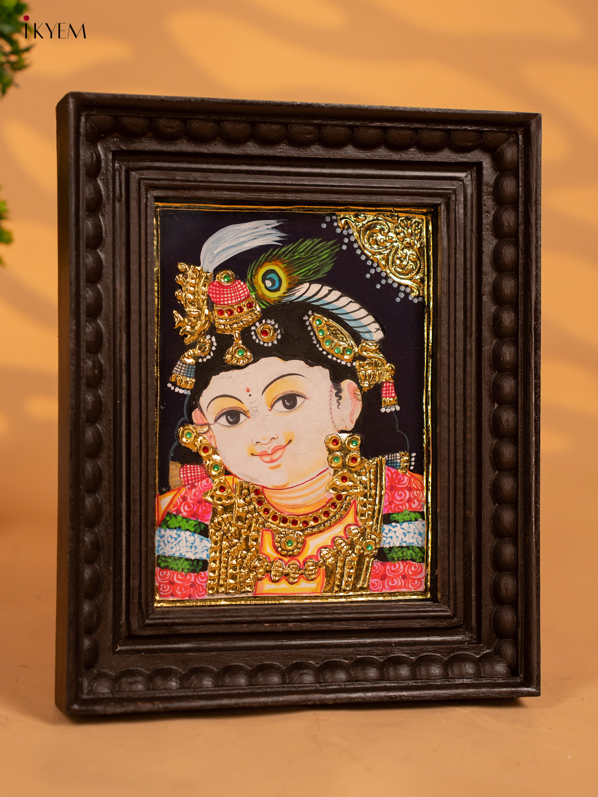 Sri Krishna - Tanjore Painting - KB17115