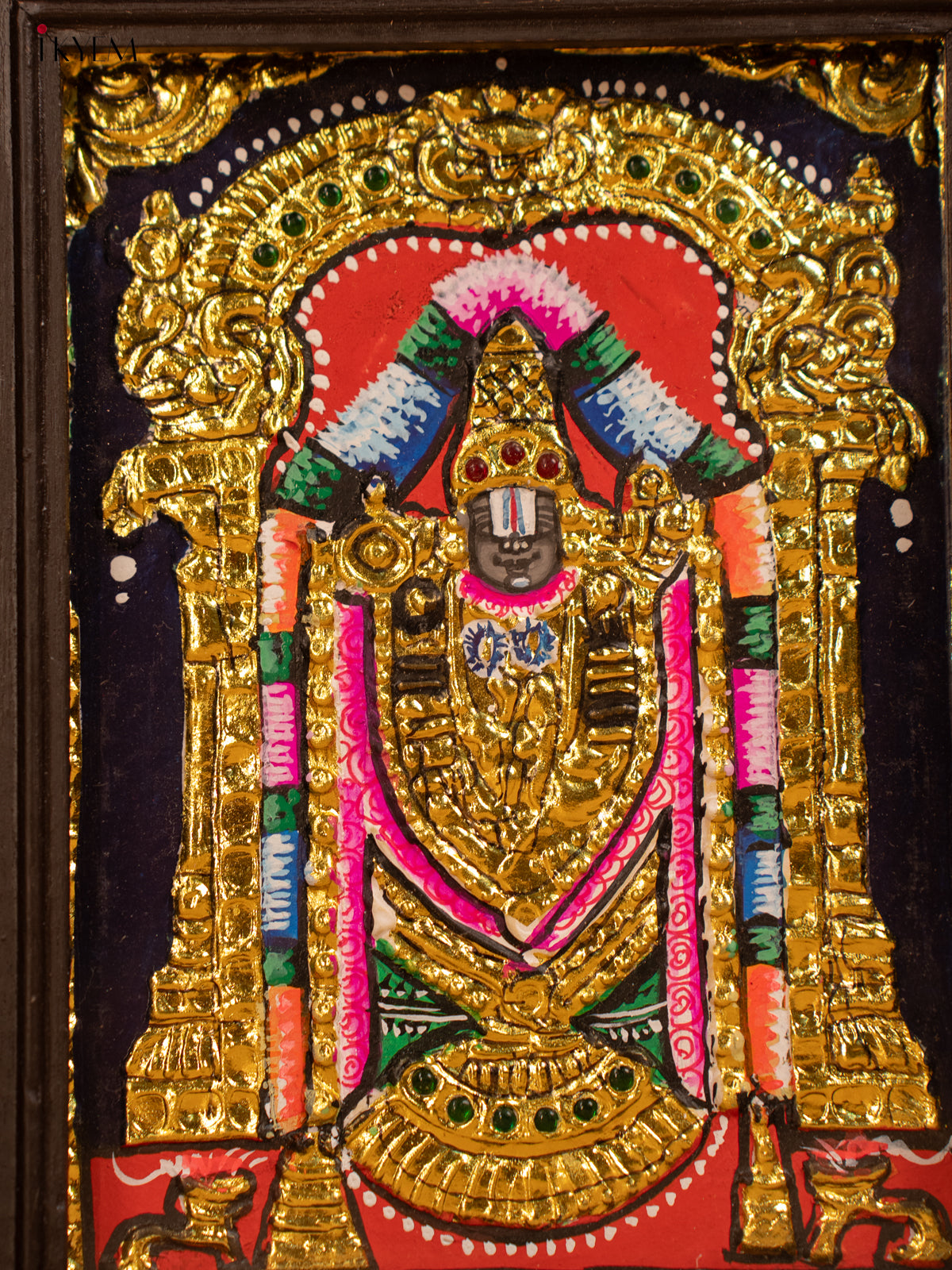 Balaji - Tanjore Painting - KB17120