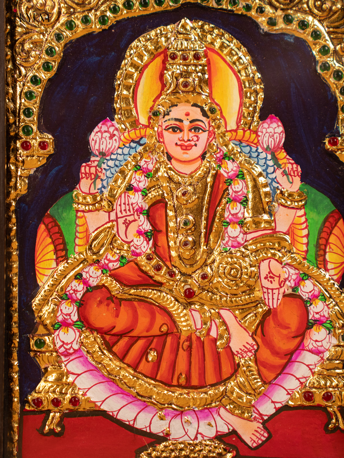 Lakshmi - Tanjore Painting - KB17123