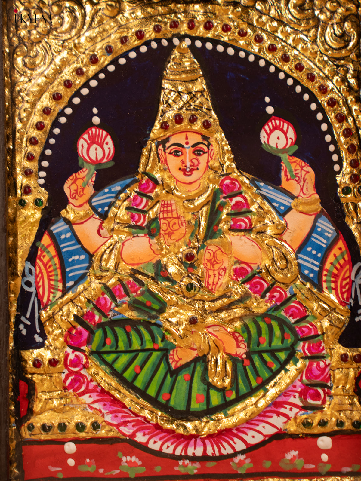 Lakshmi - Tanjore Painting - KB17123