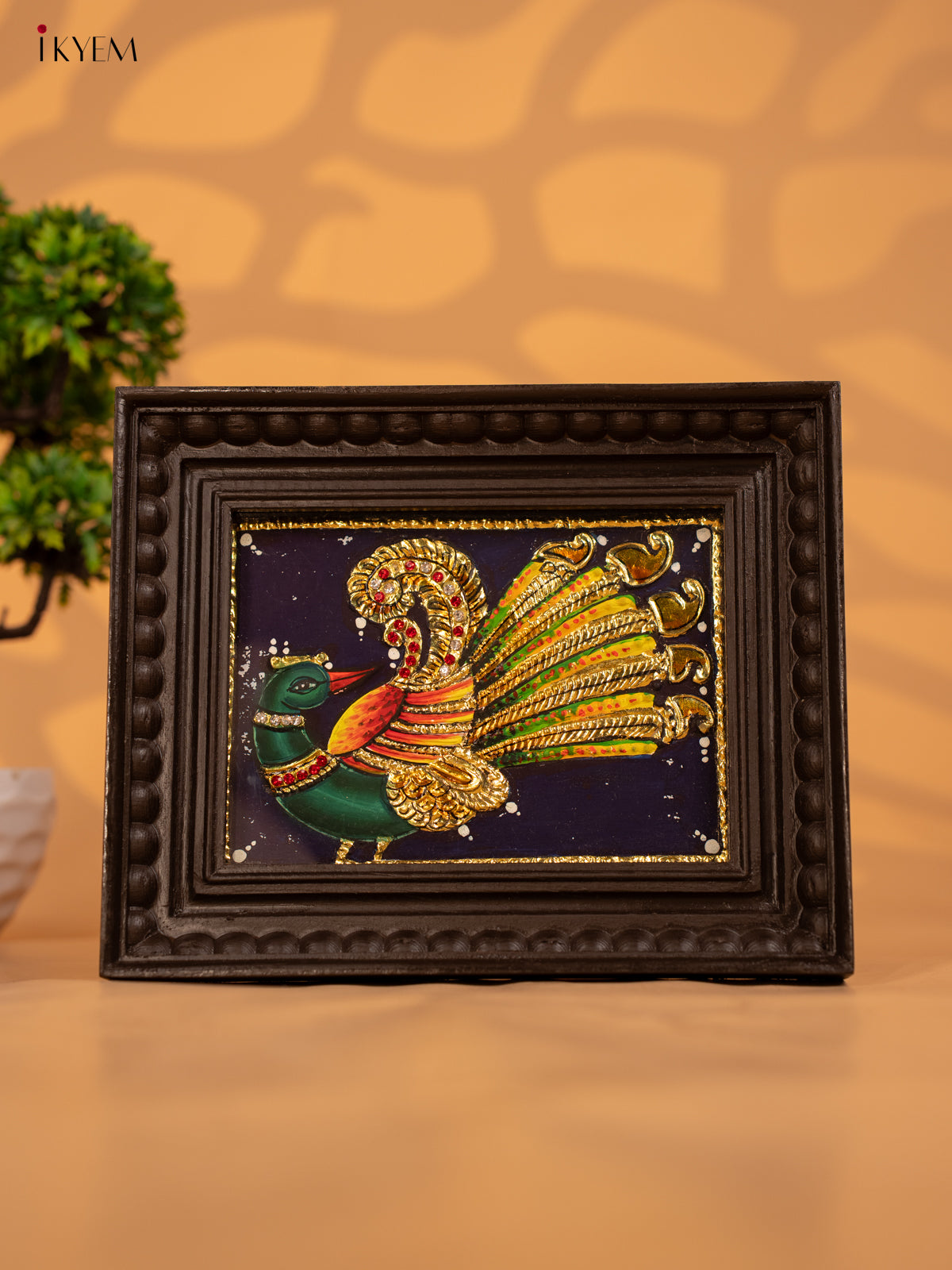 Parrot - Tanjore Painting - KB17132