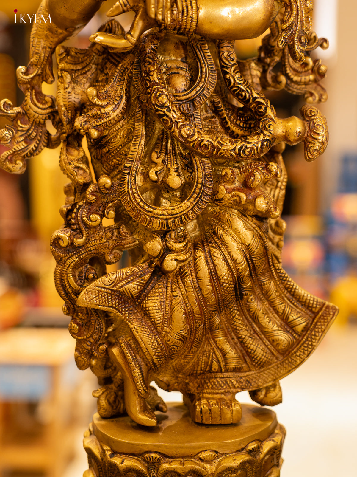 Brass Radha Krishna - KB26112