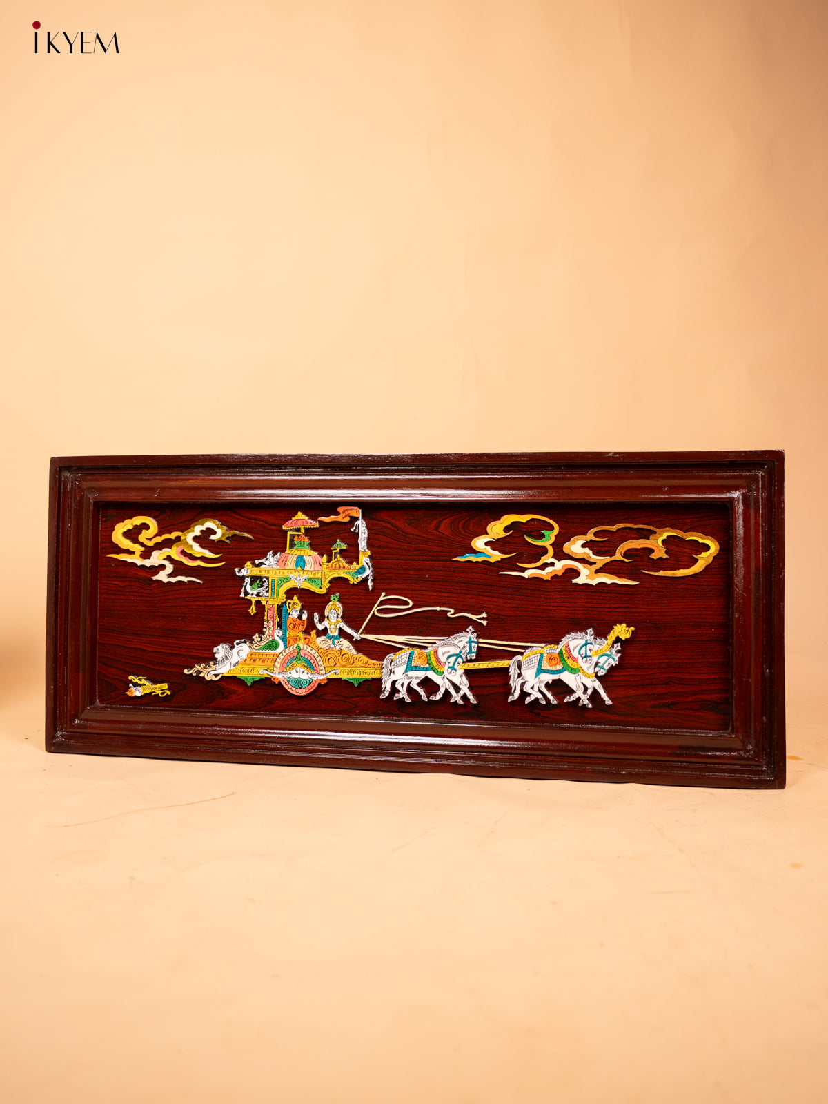 Mysore Rosewood Inlay 3D Panel - Bhaarath - KC04132