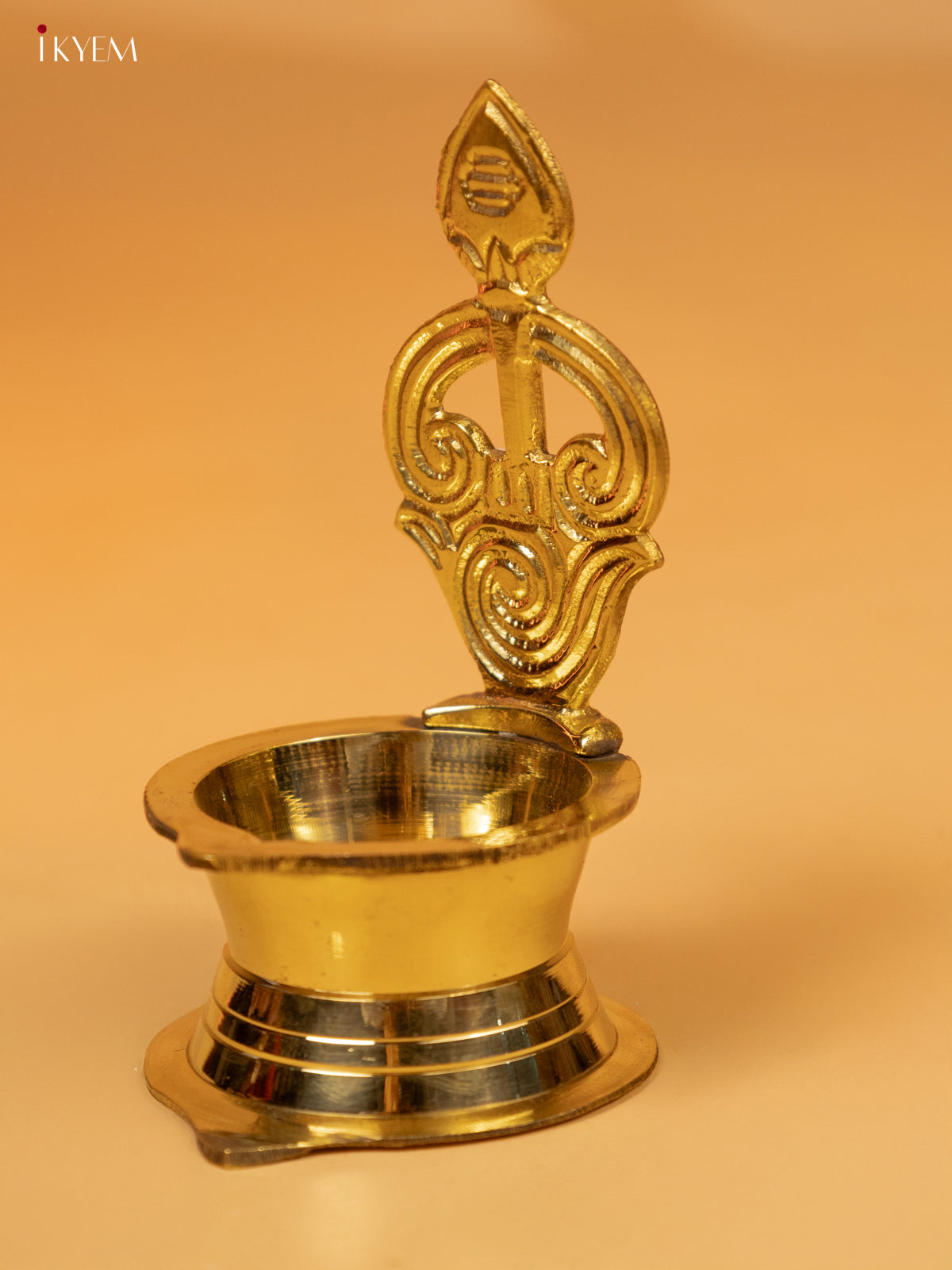 Brass Om Diya - 4.5 inch