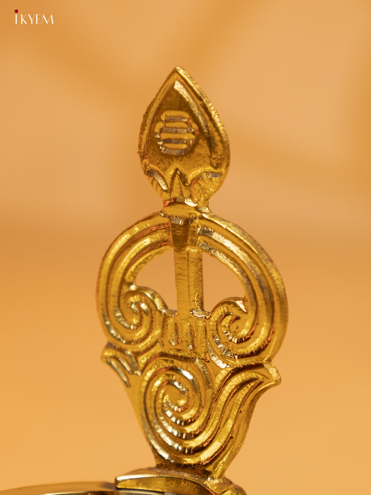 Brass Om Diya - 4.5 inch