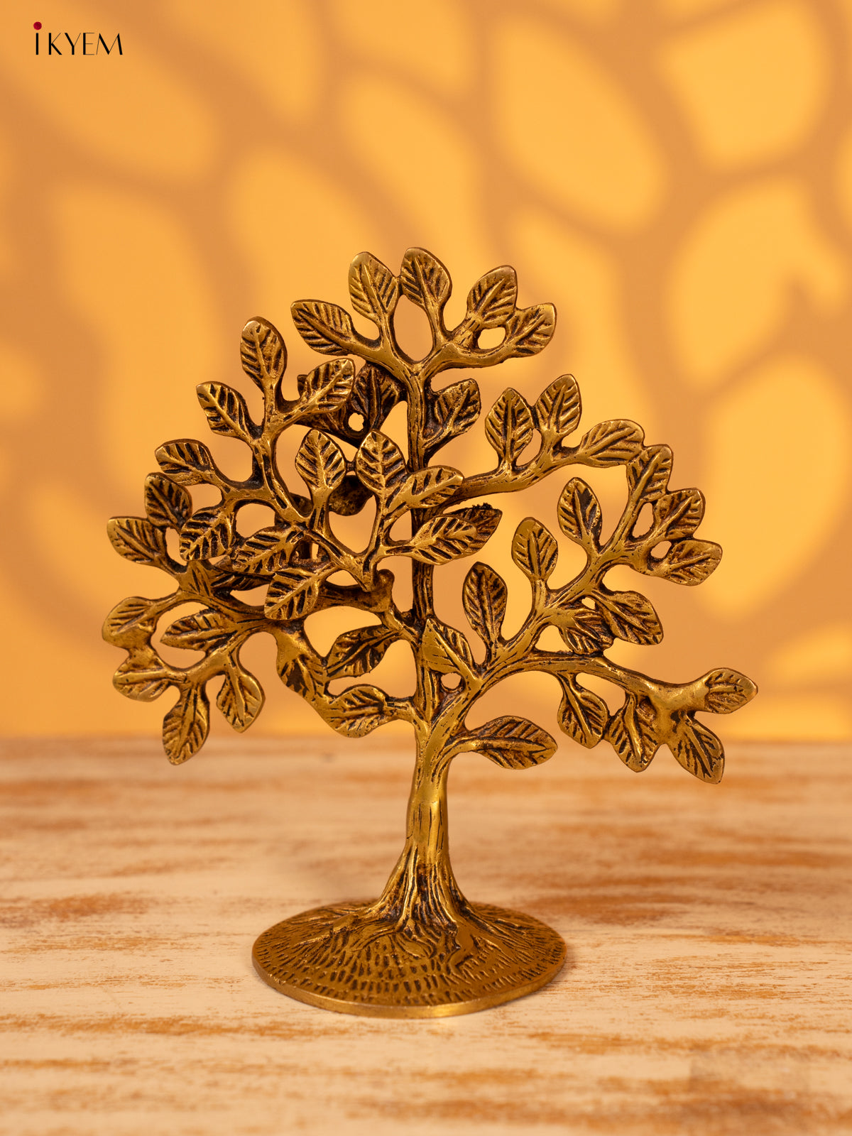 Brass Kalpavriksha Tree - 6.5 Inch- KK26160