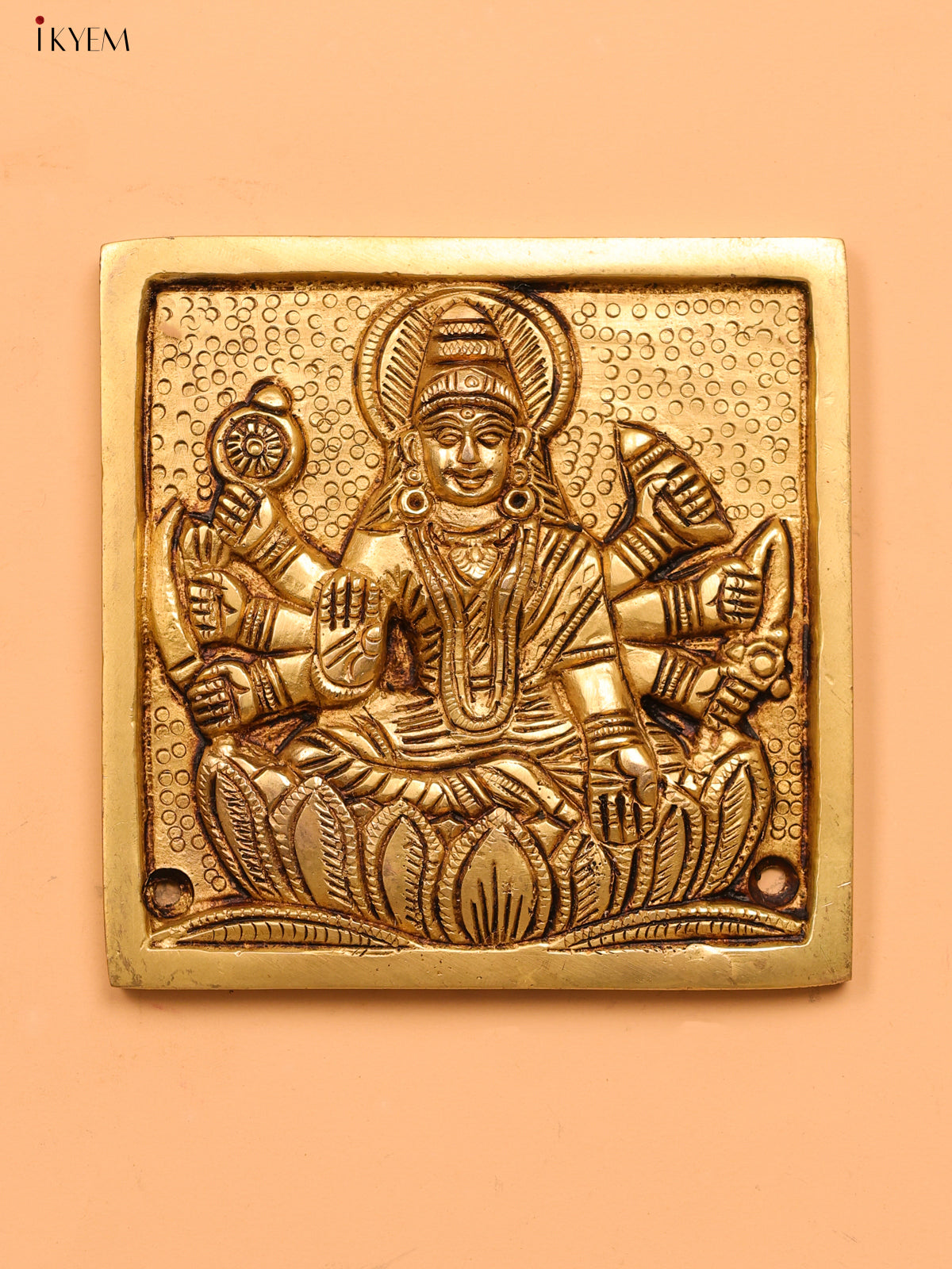 Brass Ashtalakshmi Wall Hanging (set of 8) - KK26167