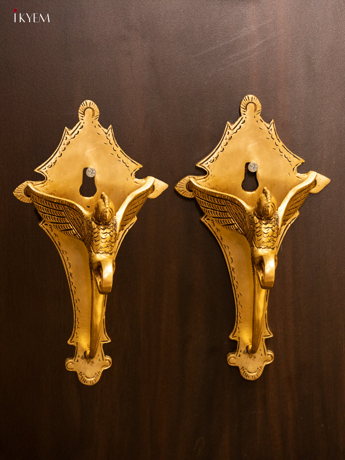 Brass Parrot Wall Bracket - 7.5 Inch- KK26169