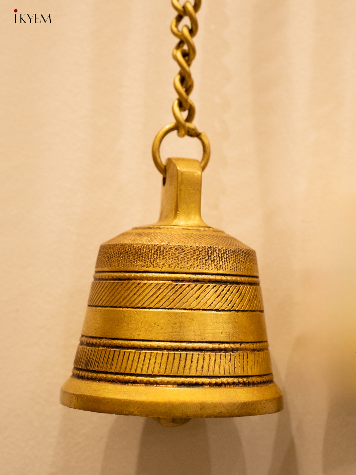 Brass Wall Hanging Bell - Big - KK26172