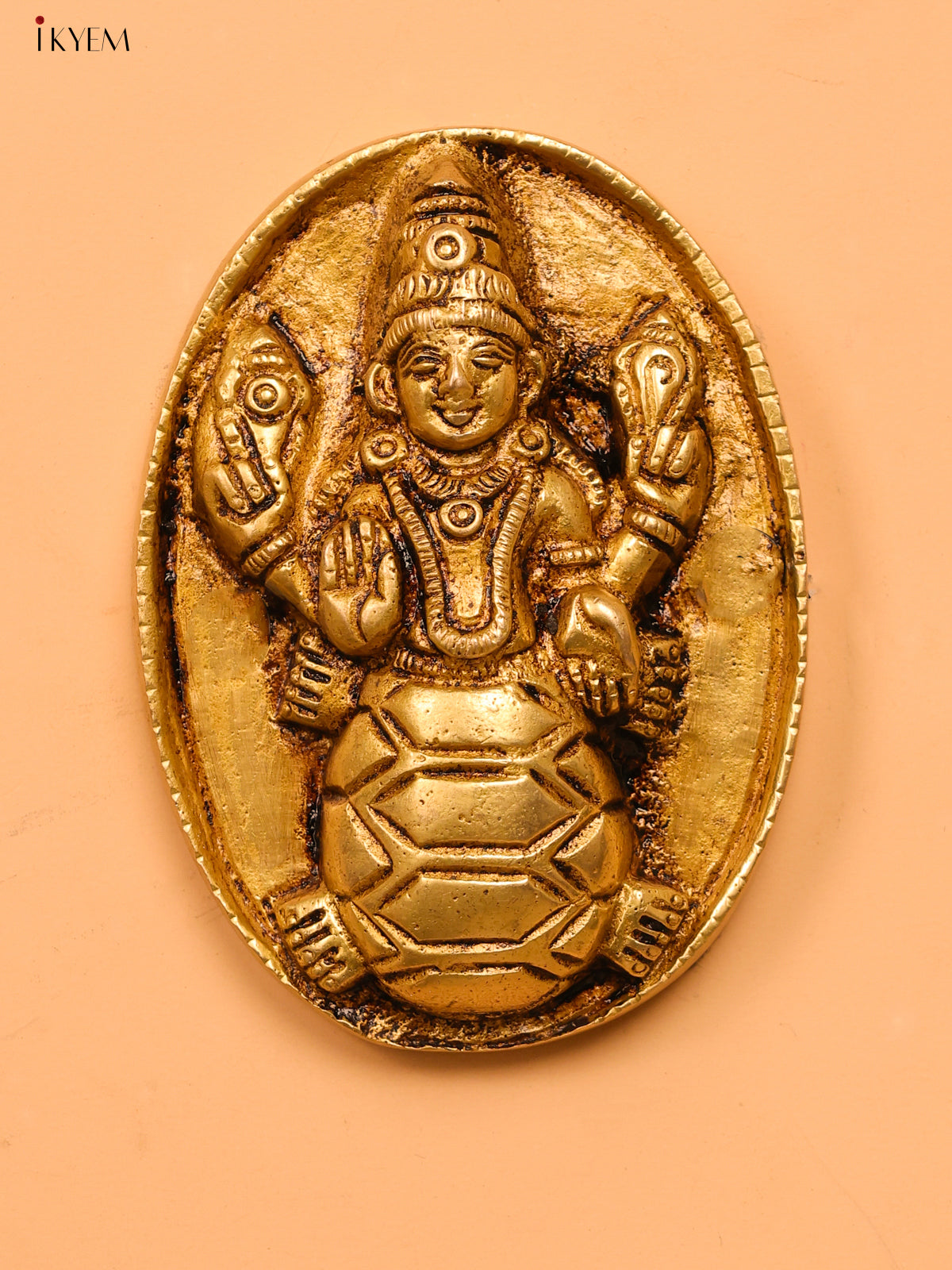 Brass Dasavatharam Wall Hanging - KK26187