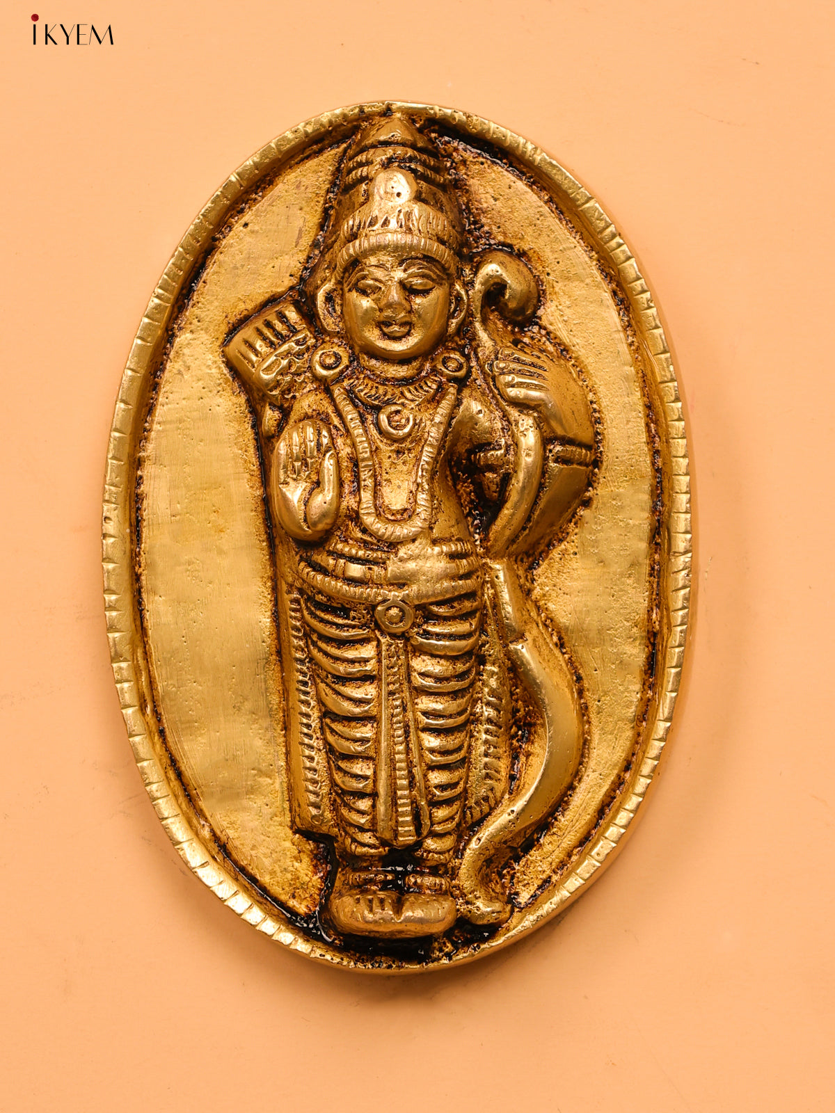 Brass Dasavatharam Wall Hanging - KK26187