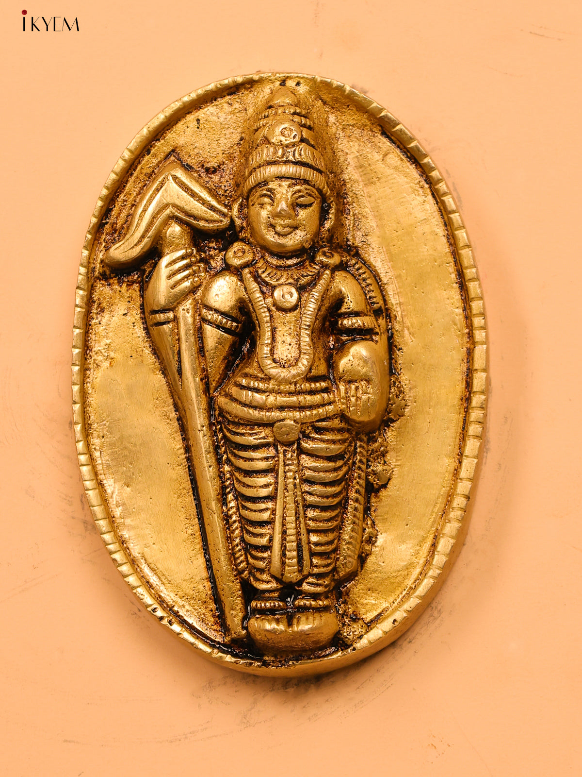 Brass Dasavatharam Wall Hanging - KK26187