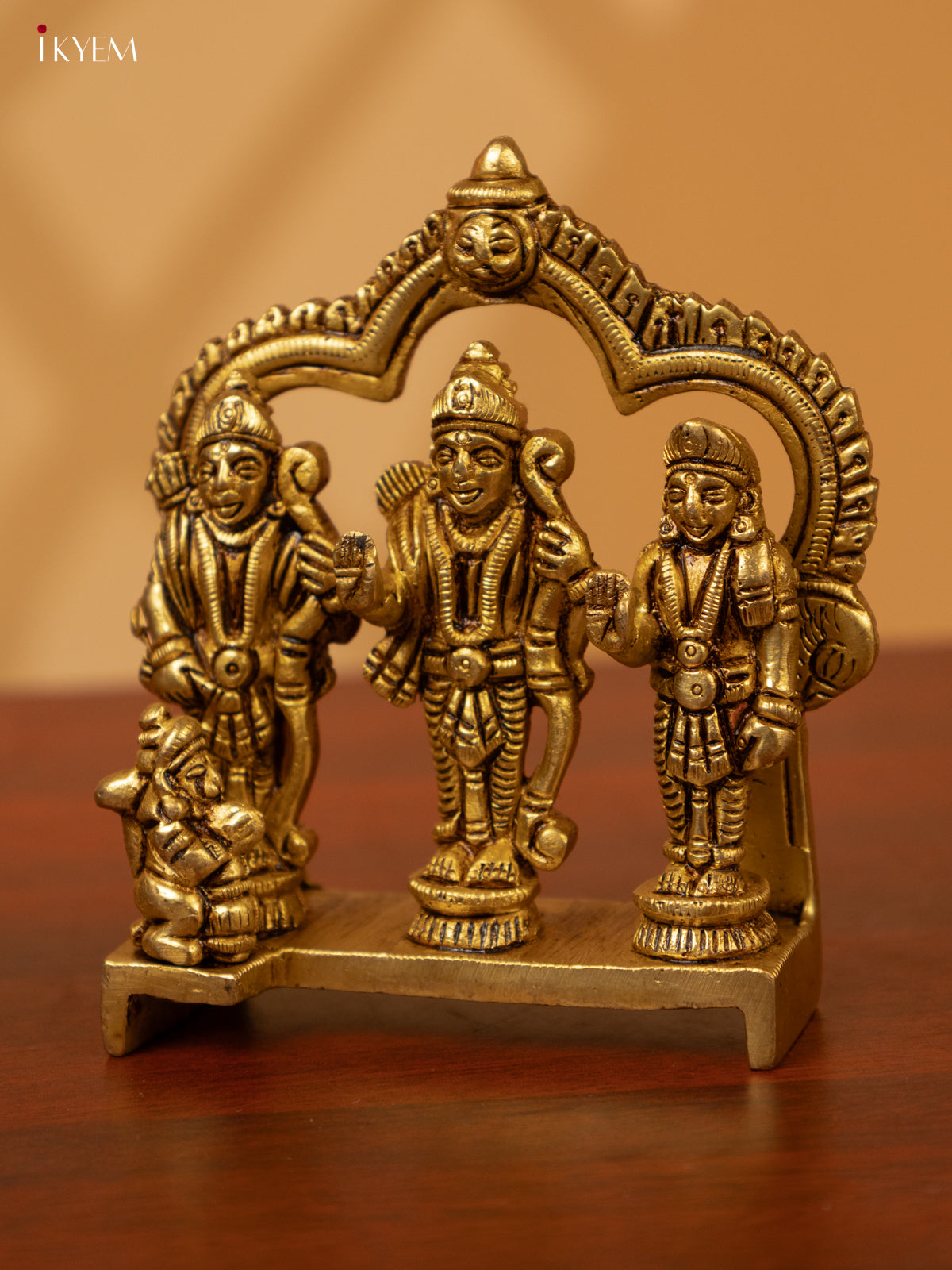 Brass Ram Darbar - 4.5 Inch- KK26194