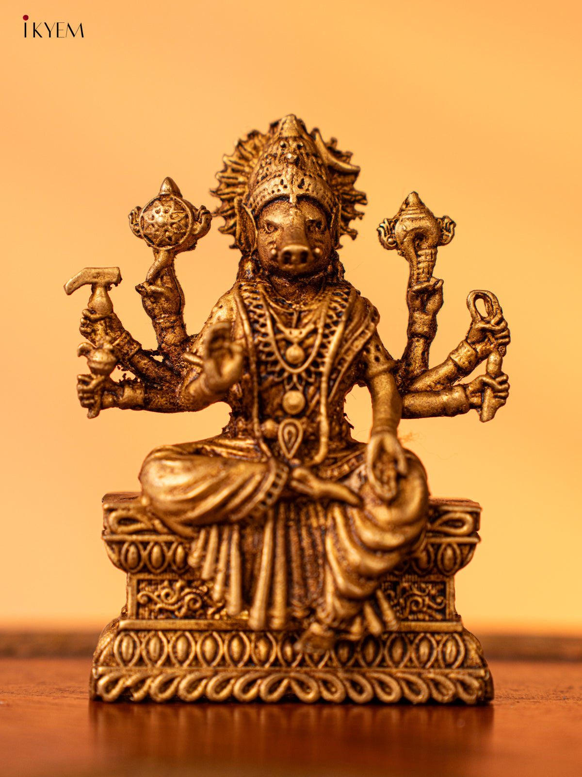 Brass Varahi Idol (Small) - 2.5 Inch- KK26195