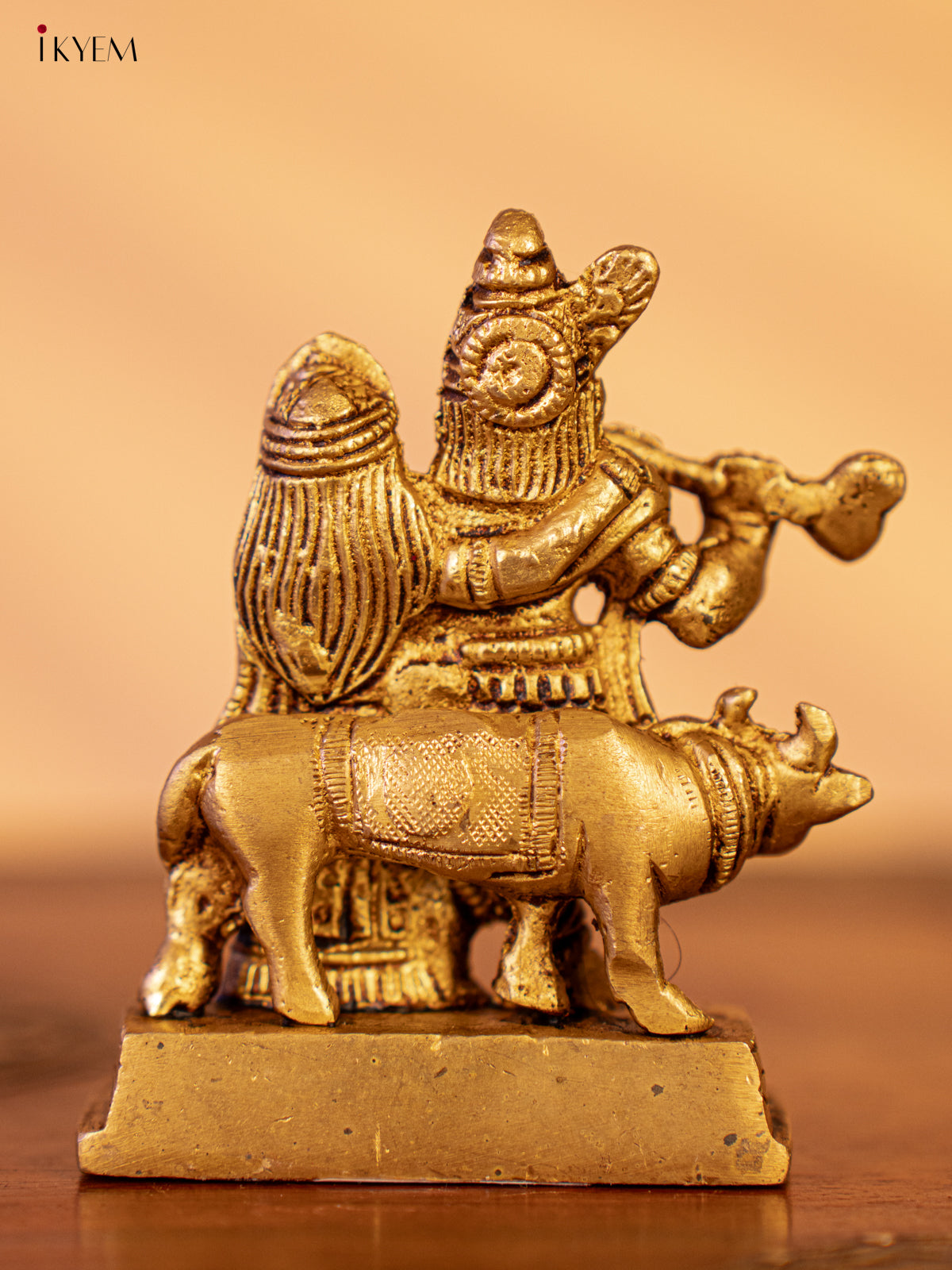 Brass Radha Krishna Idol - KK26198