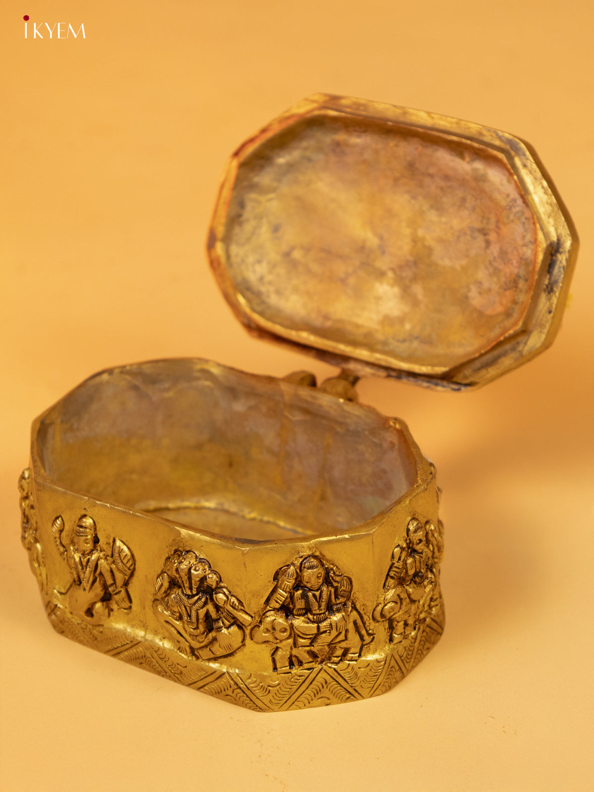 Brass Navagraha Box - KK26211