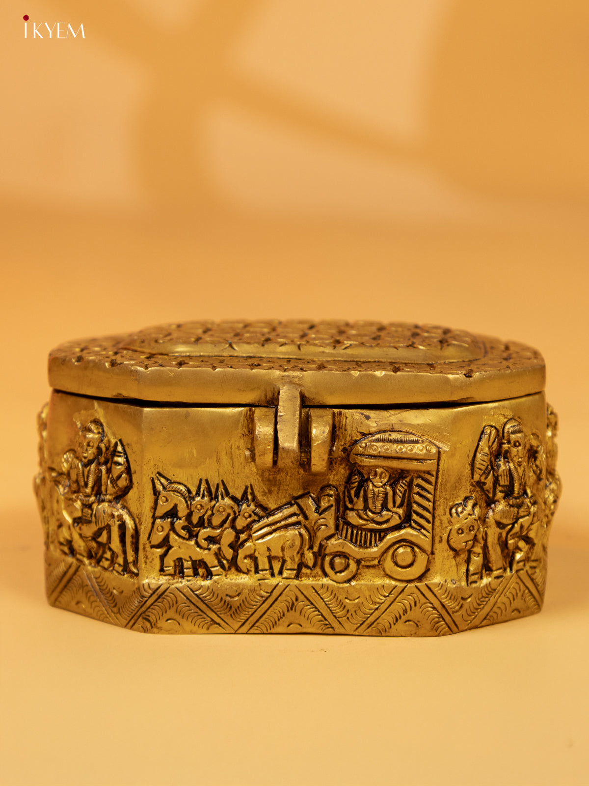 Brass Navagraha Box - KK26211