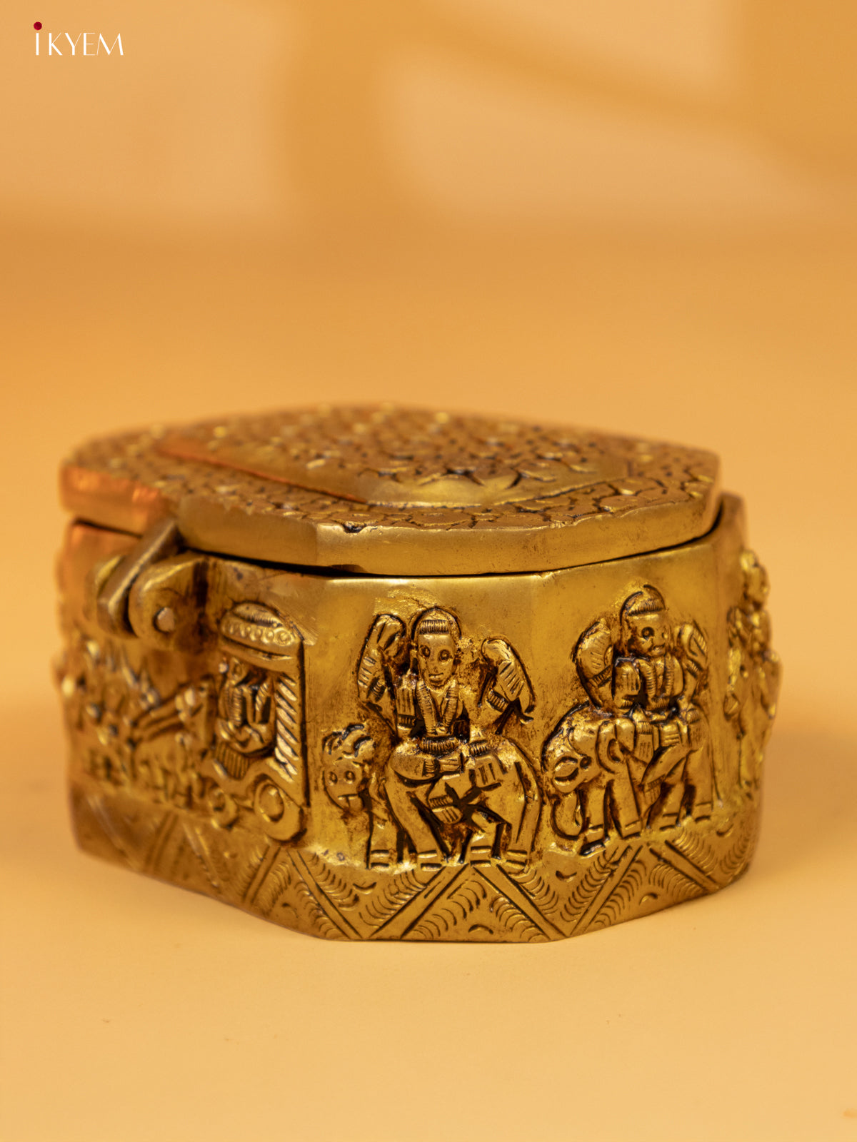 Brass Navagraha Box - KK26211