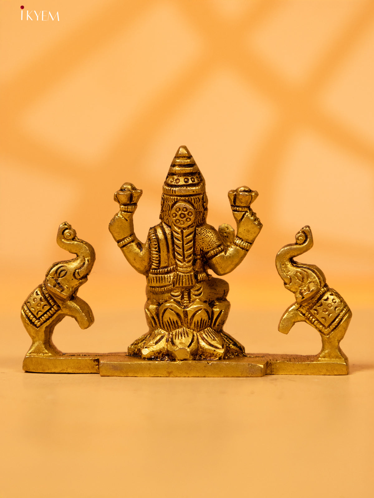 Brass Gajalakshmi Idol