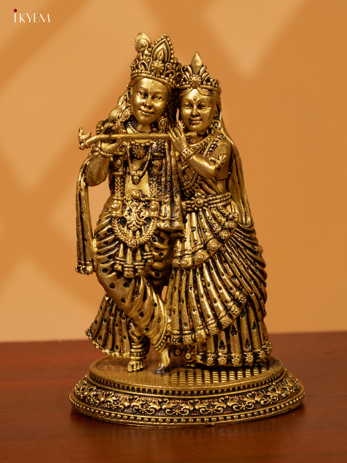 Brass Radha krishna Idol Big