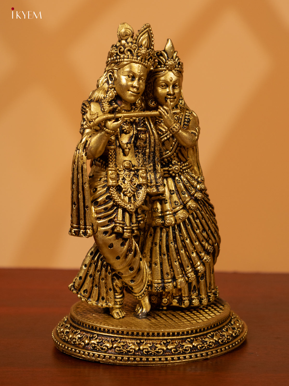 Brass Radha krishna Idol Big