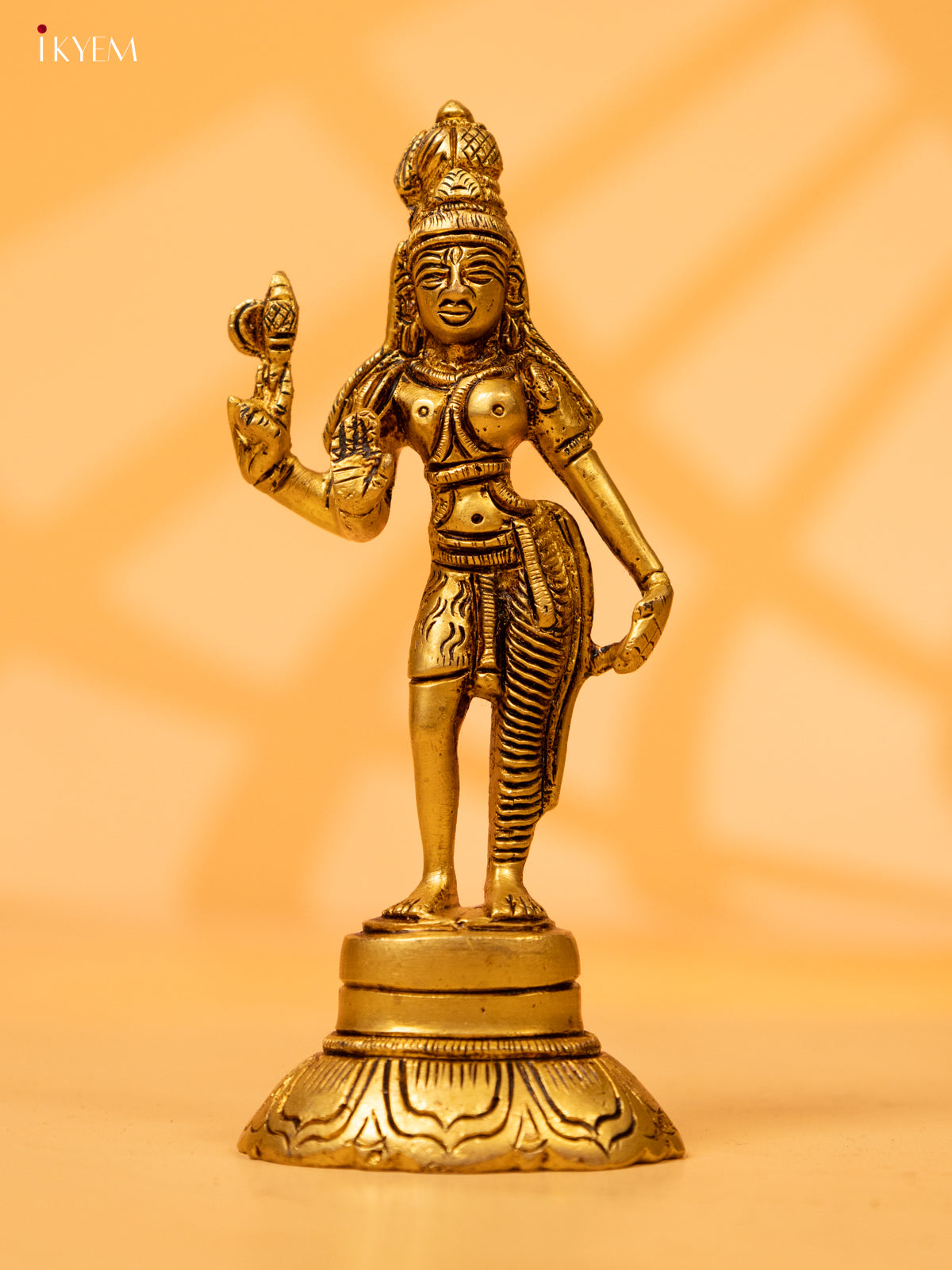 Brass Arthanareeswarar Idol 5 Inch- KK26215