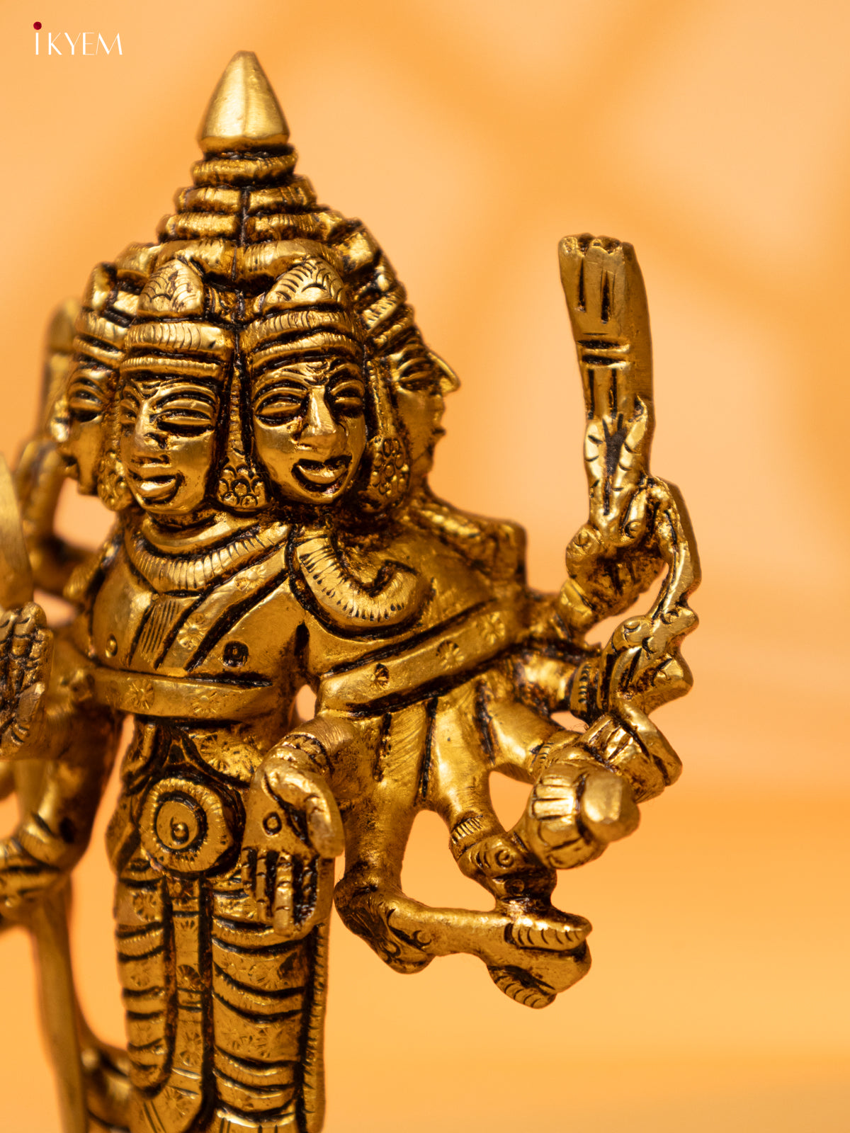 Brass 6 Face Murugar Idol - KK26217