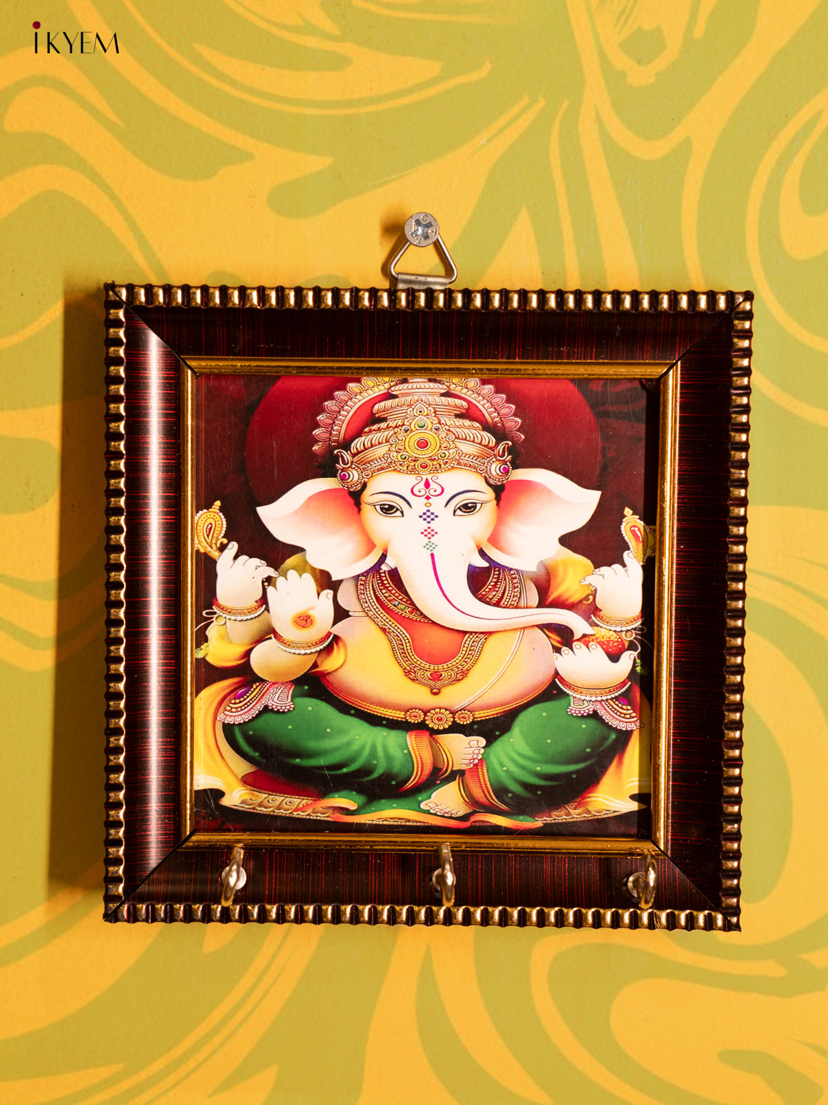 Digital Printed Photoframe Key Hangers - Ganesha - KK26252