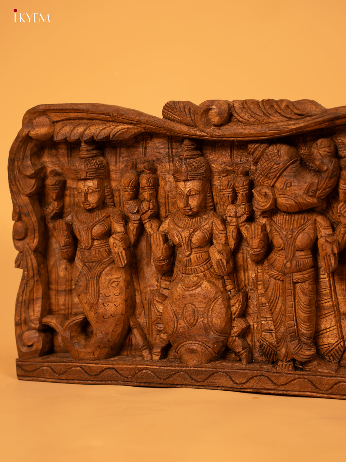 Wooden Dasavathaaram panel - KL05129