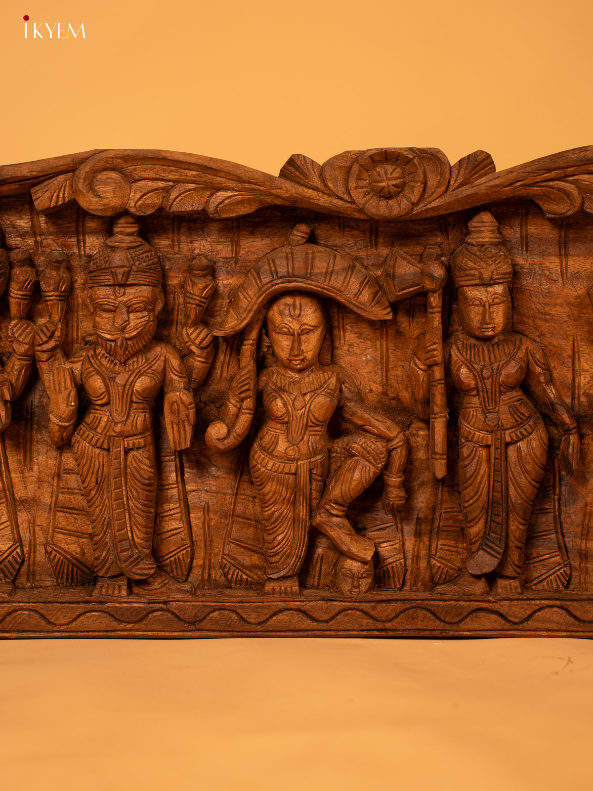 Wooden Dasavathaaram panel - KL05129