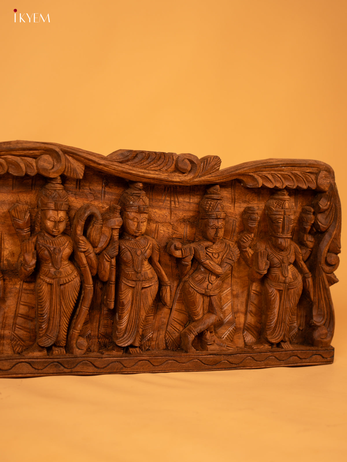 Wooden Dasavathaaram panel - KL05129