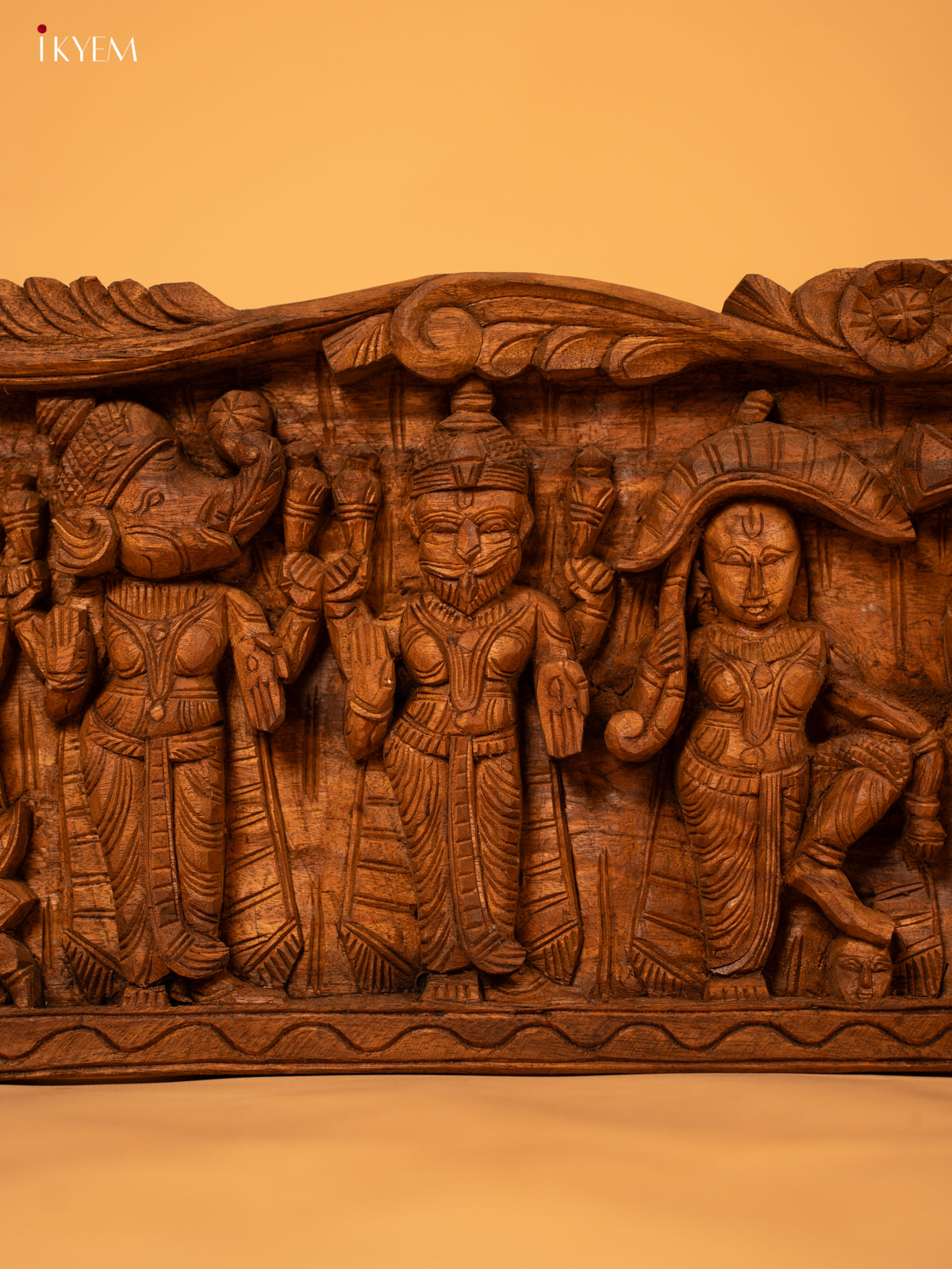 Wooden Dasavathaaram panel - KL05129