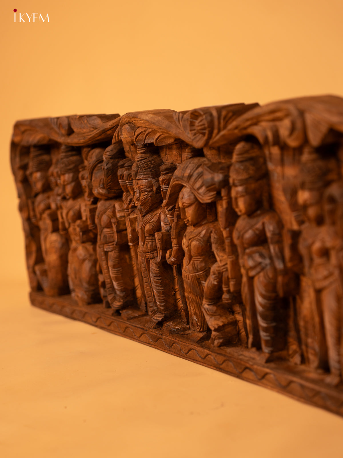 Wooden Dasavathaaram panel - KL05129