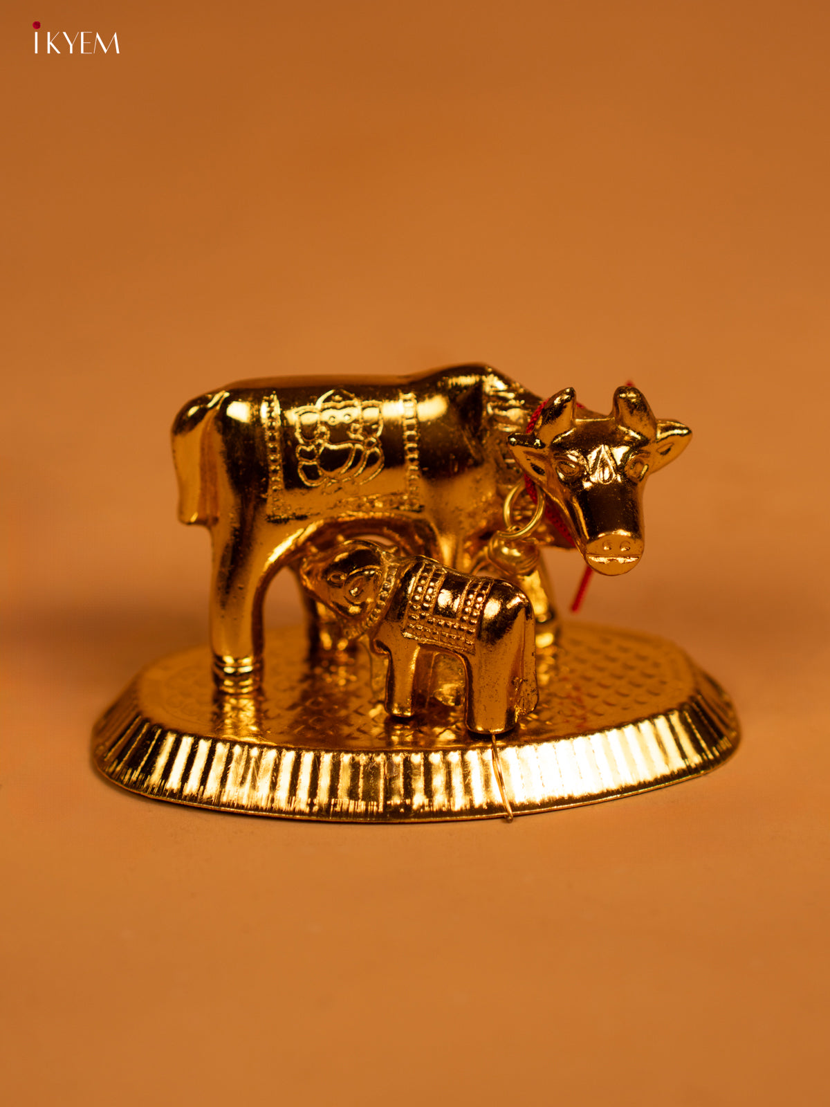 Gold Plated Cow & Calf - KL13118