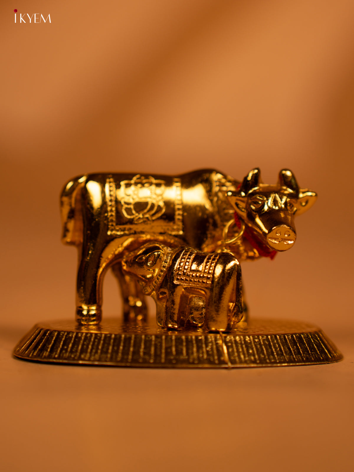 Gold Plated Cow & Calf - KL13118