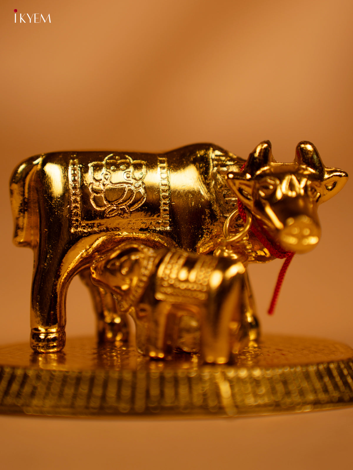 Gold Plated Cow & Calf - KL13118