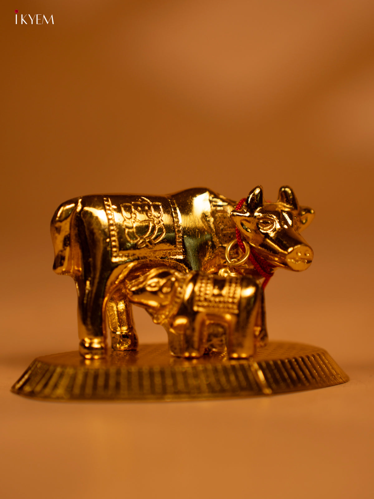 Gold Plated Cow & Calf - KL13118