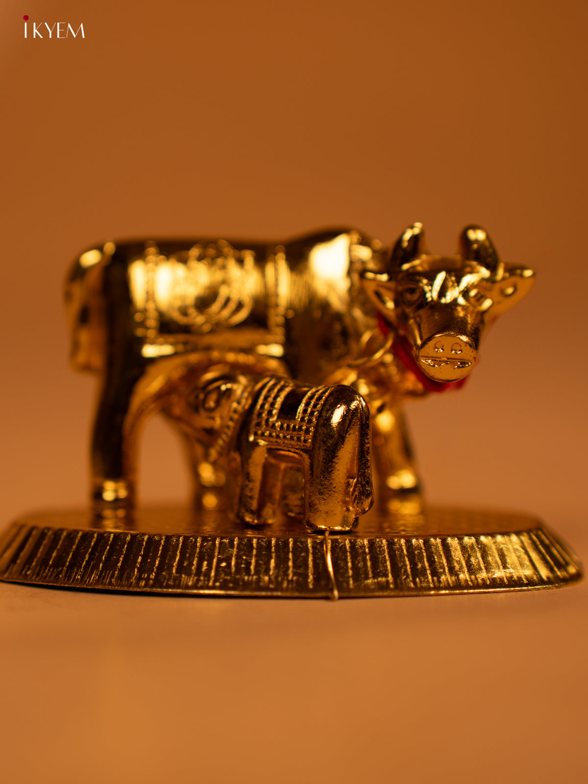 Gold Plated Cow & Calf - KL13118